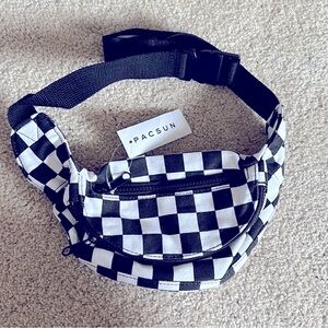 🏁PAC•SUN🏁Checkered Fanny Pack
